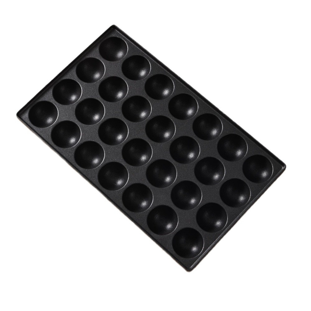 Takoyaki Grill Plate - 28 Delikli Dayanıklı Yapışmaz Takoyaki Tavası