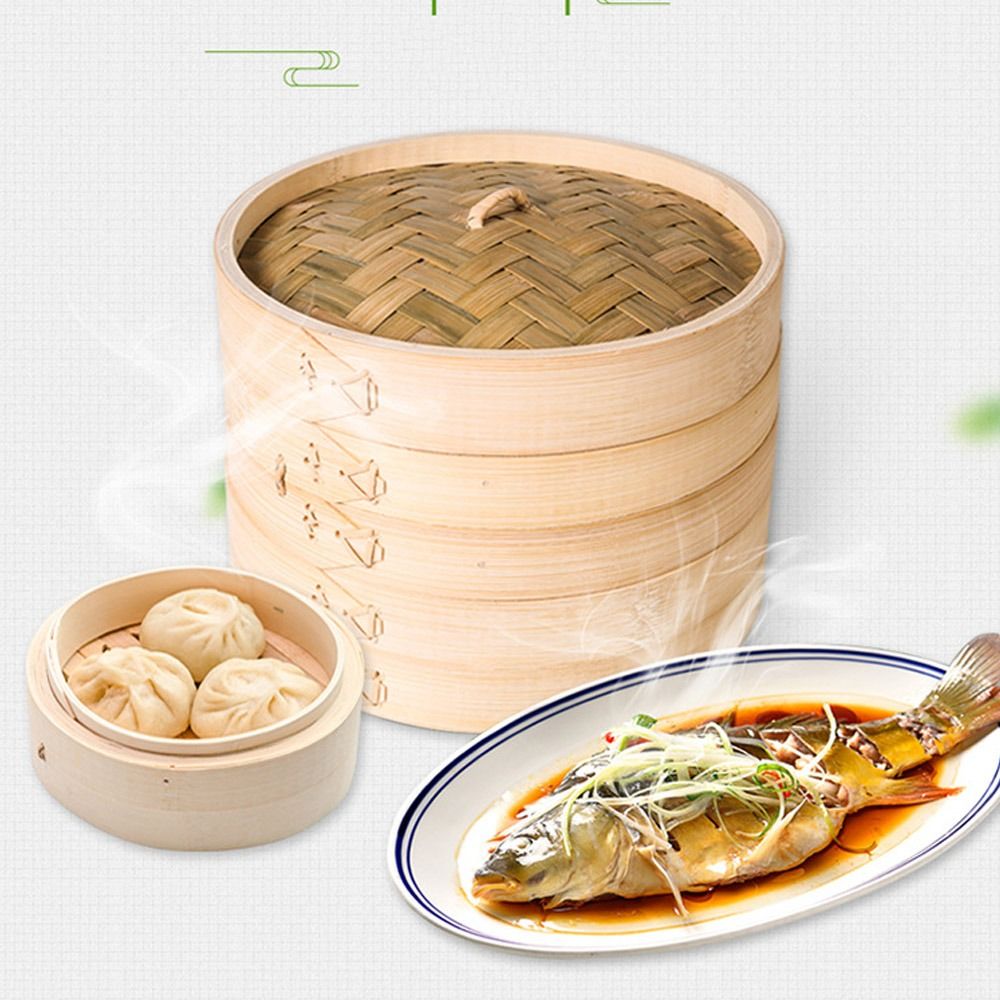 Çin Buharlı Pişirici Bambu Buh - Bao Steamer Bamboo incelemesi ve fiyatı